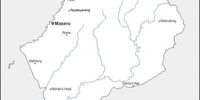 Mapa maputsoe Lesotom